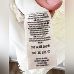 Saylor  Ivory Josie Battenberg Long Sleeve Crochet Lace A-Line Mini Dress Size XS Photo 9