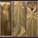Laundry by Shelli Segal 10 gown Champagne shimmer Photo 2