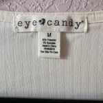 Eye Candy Cream Lined T shirt Photo 2
