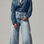 J.Crew Relaxed Chambray Button Down Shirt in Shadow Wash NWT Size S Retail $98 Photo 5