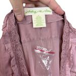 Staring At Stars  sheer blouse, size Medium, boho, fairy, cottage, crochet Photo 4