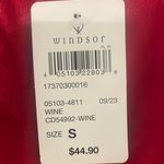 Windsor Red  Homecoming Dress Satin Photo 4