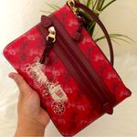 Coach Large Gallery Pouch In Horse and Carriage Print Photo 7