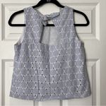 Banana Republic  Eyelet Pinstripe Sleeveless Top - Size XS Photo 51