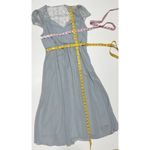 ASOS  Kate Lace Maxi Dress Gown Eyelash Lace V-Neck Short Sleeves Baby Blue‎ 6 Photo 6