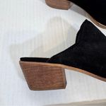 Dolce Vita Black Suede Leather Slip On Mule Heels Womens 7.5 Fall Classic Shoes Photo 6