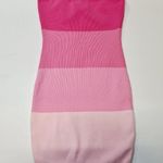 superdown Perla Ombre Mini Dress in Pink Ombre Small Photo 9