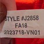 Madewell Texture & Thread Jacquard Wrap-Tie Top in Ripe Persimmon Size XL Photo 13