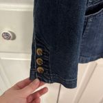 Coldwater Creek  blue denim button up jacket size 16 Photo 3