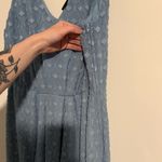 Torrid Light BLUE Chiffon Lace A-Line DRESS SIZE 12 Spring Summer Light Weight Photo 6