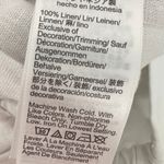 Madewell Pull On Barrel Pants 100% Linen Pockets Salt White Ankle XXS NWT Photo 11