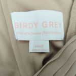 Birdy Grey  Spence Taupe Chiffon Convertible Dress Bridesmaid Prom SMALL‎ NWT Photo 10