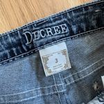 Decree Acid Wash Low Rise Denim Skinny Jeans Photo 3