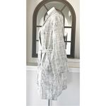 Hudson Park Collection Strié Print Waffle Bathrobe, Size S/M New w/Tag Photo 2