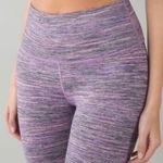Lululemon High Times Pant Space Dye Camo Tender Violet Black Grape leggings sz 6 Photo 4