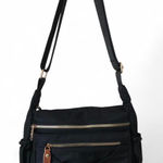 NWOT Colorful Fox Shoulder bag Organizer Handbag Purse Lots Of Pockets. Black Photo 0