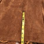 Dennis Basso Dennis by  genuine leather jacket blazer Women’s size medium brown Photo 8