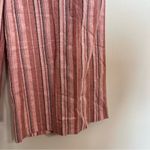 Hem & Thread Women’s  Wide Leg Flowy Striped Jumpsuit Size Medium Open Back Photo 1