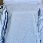 Tibi  Blouse Sz 0 Off Shoulder Bohemian Boho Pastel Feminine Romantic Cottage Photo 3