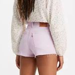 Levi's NWT Levi’s Lavender Ribcage Shorts 25 Photo 1