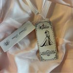 Light pink chiffon short sleeveMother of the Bride dress sequins appliqué size 6 Photo 6