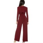 Alexia Admor  Women's Milan Draped Wide Leg Jumpsuit Photo 1