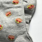 J.Crew Theme Graphic Logo Sandwich Design crew Style Socks NWT Photo 3