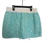 Lilly Pulitzer Hayden Pull On Beach Skirt Ice Cake Blue Small 100% LINEN Photo 3