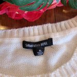 Samantha Rose Sweater Dress & Scraf XL White Photo 4