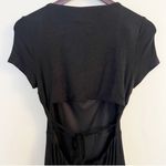 Princess Polly Short Sleeve Romper Black Nolan Size 8 Knit Open Back NEW Photo 7
