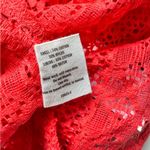 Decree   Crochet Style Flowy Swimsuit Black Bralette Top Sz L NWT Photo 9