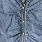 Rampage Vintage Pearl Snap Denim Mini Dress Junior's Size 7 Blue Y2K Chambray Photo 7
