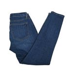 Loft  Womens 25/0 Curvy Skinny Dark Wash Jeans Photo 2