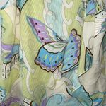 90s NWT Cropped Tank Top Yellow Size 12 Photo 3