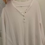 Aerie OFFLINE by  Henley Waffle Long Sleeve Photo 3
