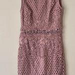 AQUA  Lace Dress Size M Color Pale Pink Photo 2