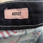 Juicy Couture  Jeans "Abbot” Y2K High Rise Wide Leg Carpenter Bedazzled Sz 11/30 Photo 6