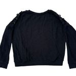 Betsey Johnson  Athletic Leggings Cut Out Sweatshirt Active Lounge Set Size S/L Photo 5