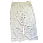 Ashley Stewart  White Cotton Wide-Leg Pants Photo 1