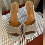 Wild Pair  Silver Women's Slide Sandals Photo 1