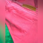 Escada Sport Vibrant Red Skinny Cropped Jeggings size 36 Photo 10