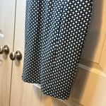 Land's End Chic Blue Geometric Pattern Sleeveless Sheath Dress Business Casual # Size 6 Photo 7