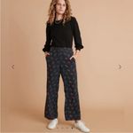 Marine layer BOGO  Kiley Floral Pants - Black India Floral Print Photo 2