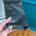 Gerard Darel  gunmetal lamb leather skinny jeans Photo 8