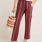 Anthropologie Sanctuary by  Discoverer Linen Cargo Pants Photo 0