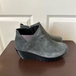 Skechers  Air-Cooled Memory Foam Parallel Ditto Charcoal Suede Wedge Booties 10 Photo 0