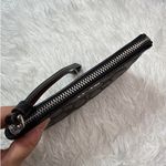 Coach  Black Gray Signature Canvas Wristlet Photo 3