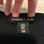 Sincerely Jules Square neck black top Photo 2