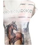 Rhinestone Horse T Photo 3
