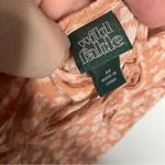 Wild Fable peach floral mini dress size XS Photo 6